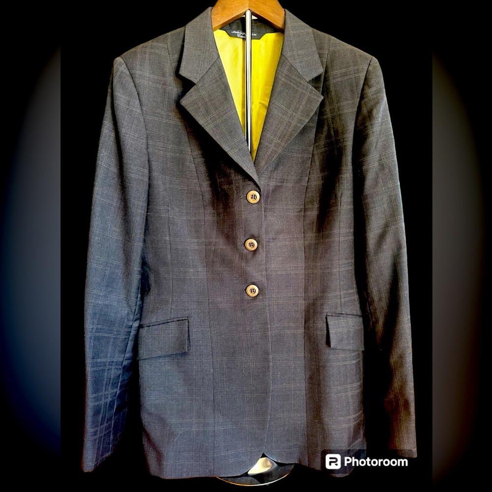 EUC Grand Prix Wool Double Vent Jacket / Made in Canada / for Completion / Show